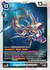 GigaSeadramon - BT20-028 - SR - Foil