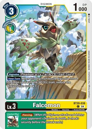 Falcomon - BT20-038 - C