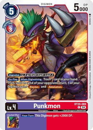 Punkmon - BT20-069 - C