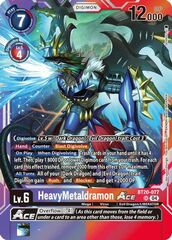 HeavyMetaldramon ACE - BT20-077 - SR - Foil