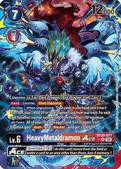 HeavyMetaldramon ACE (Alternate Art) - BT20-077 - SR - Foil