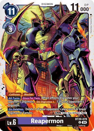 Reapermon - BT20-078 - U