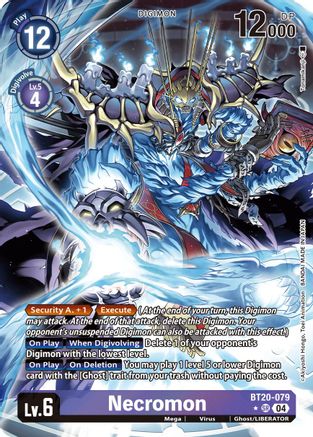 Necromon (Alternate Art) - BT20-079 - SR - Foil