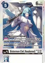 Sistermon Ciel (Awakened) - BT20-084 - R - Foil