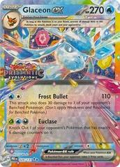 Glaceon ex - 026/131 - Prismatic Evolutions Stamp Promo