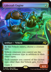 Lifecraft Engine - Foil - Extended Art - Buy-a-Box