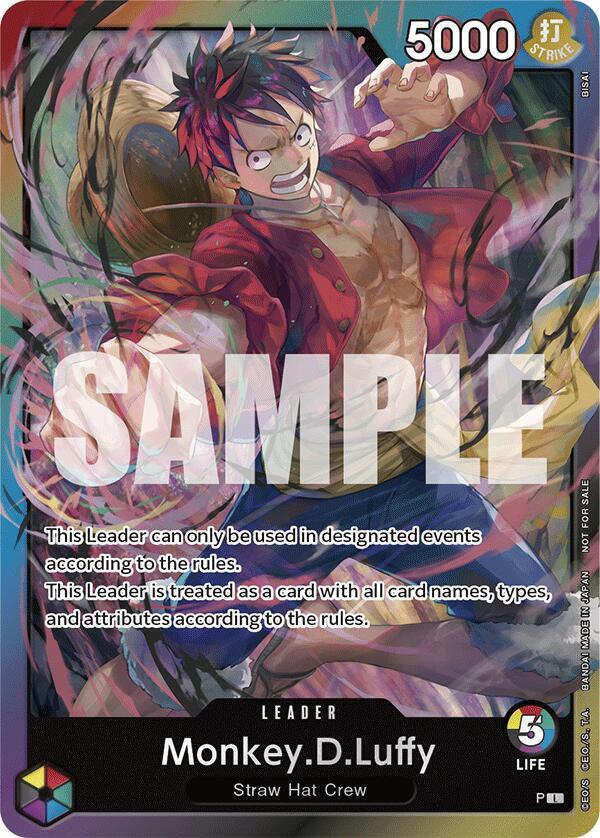 Monkey.D.Luffy (Sealed Battle 2024 Vol. 2) - P-1 - P - Foil