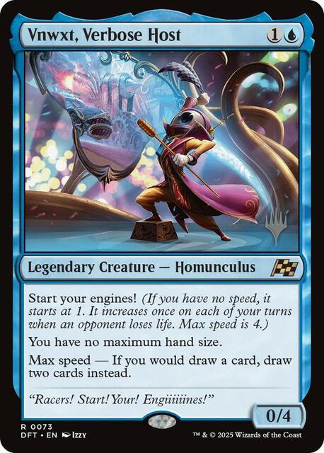 Vnwxt, Verbose Host - Foil - Promo Pack