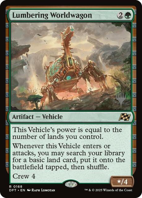Lumbering Worldwagon - Foil - Promo Pack