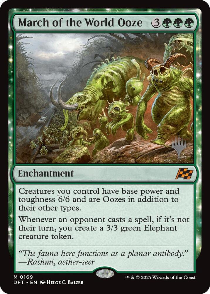 March of the World Ooze - Foil - Promo Pack March of the World Ooze - Foil - Promo Pack