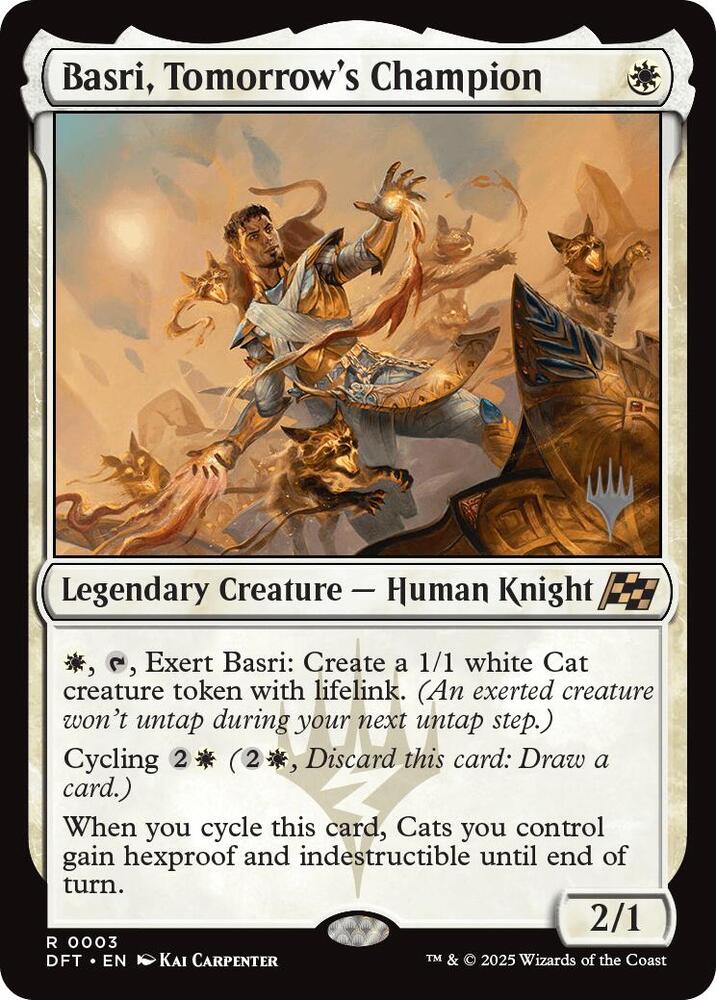 Basri, Tomorrows Champion - Promo Pack