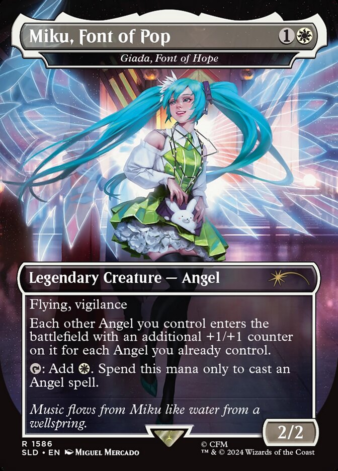 Miku, Font of Pop - Giada, Font of Hope