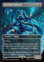 Youthful Valkyrie (1588) Secret Lair - Rainbow Foil