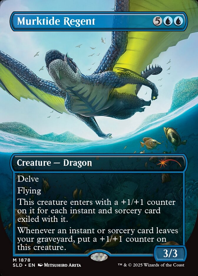 Murktide Regent - Rainbow Foil