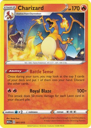 Charizard - 001/015 - Promo