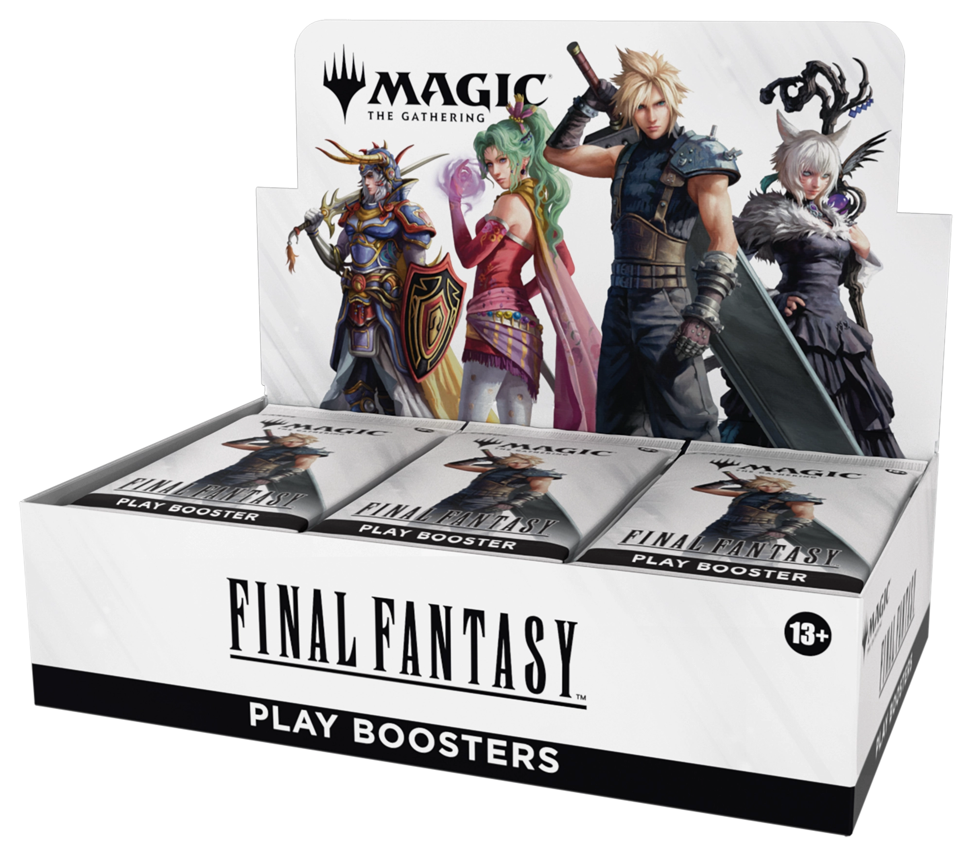 Final Fantasy Play Booster Display