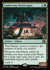 Lumbering Worldwagon - Foil - Bundle Promo