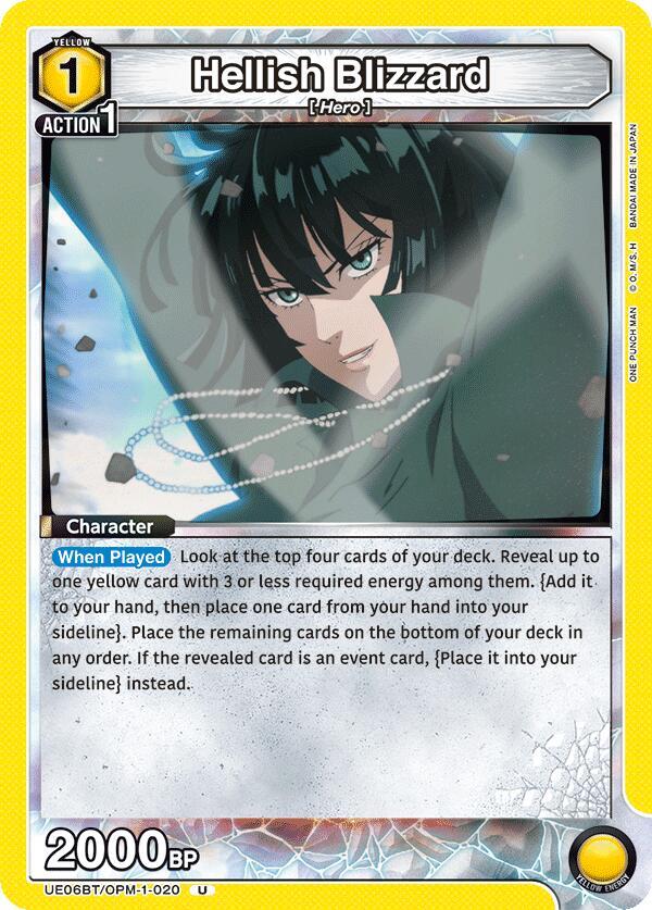 Hellish Blizzard (020) - UE06BT/OPM-1-020 - Uncommon