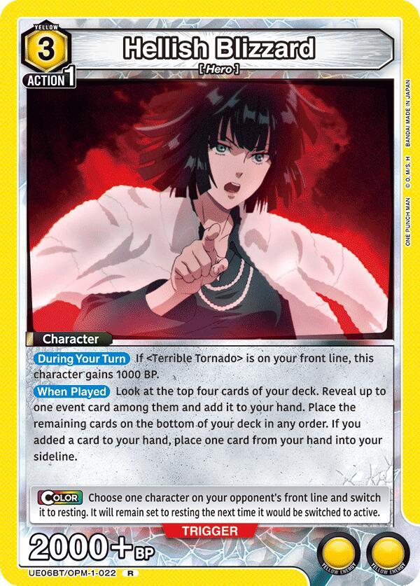 Hellish Blizzard (022) - UE06BT/OPM-1-022 - Rare - Foil