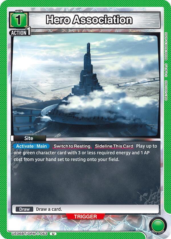 Hero Association - UE06BT/OPM-1-063 - Uncommon