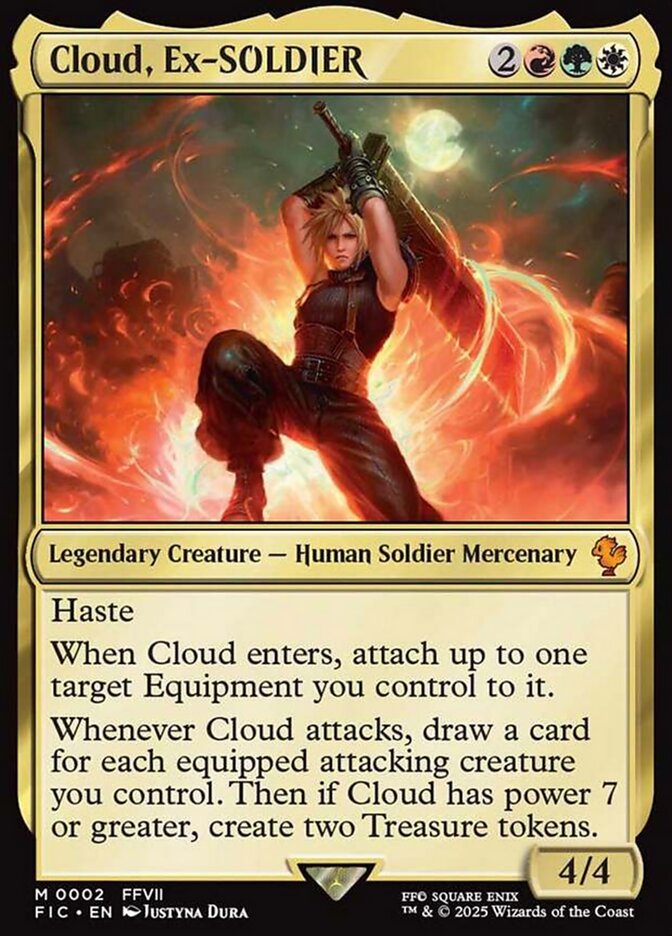 Cloud, Ex-SOLDIER - Foil