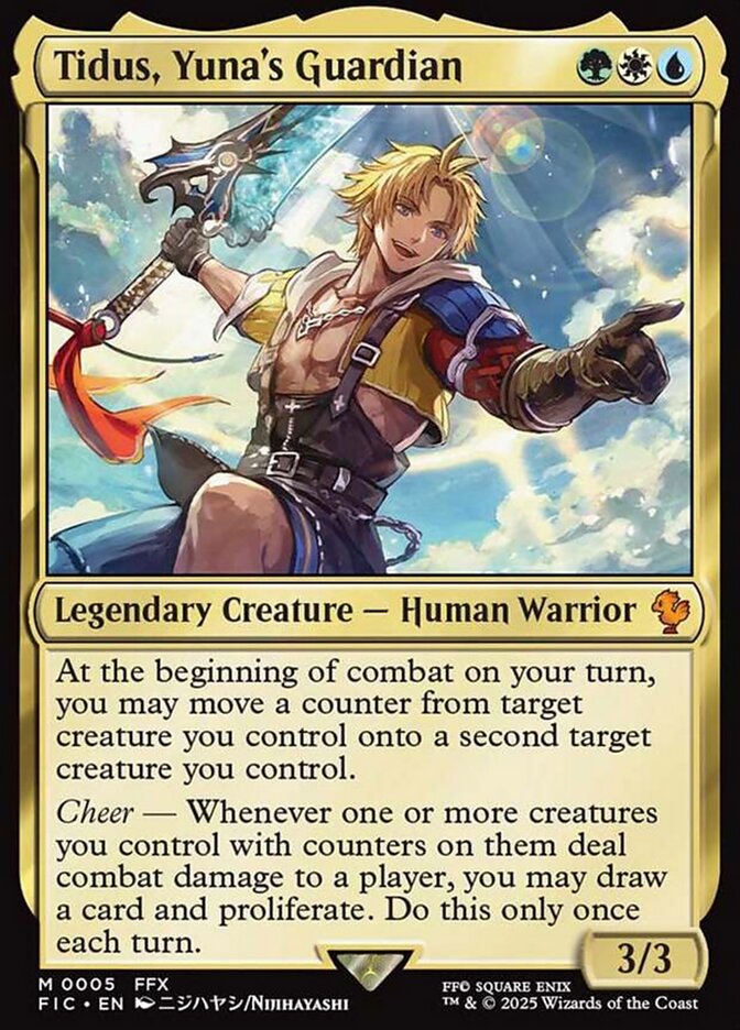 Tidus, Yunas Guardian