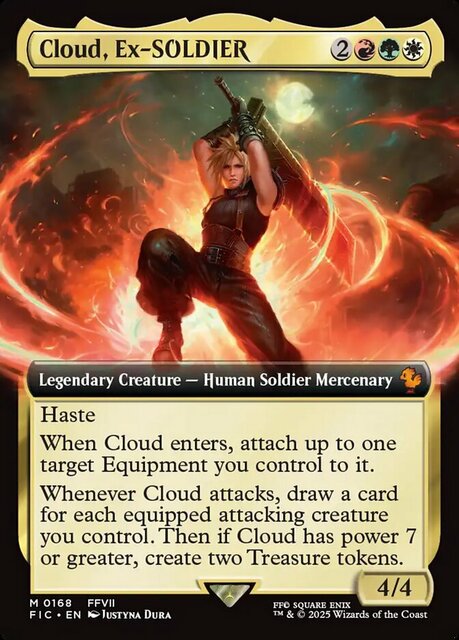 Cloud, Ex-SOLDIER - Extended Art
