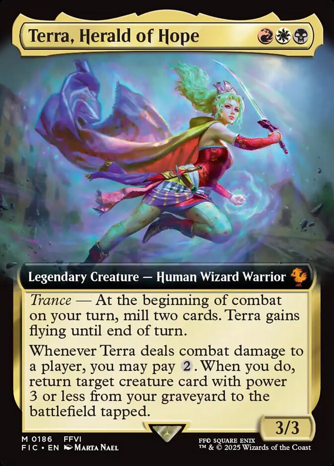 Terra, Herald of Hope - Extended Art