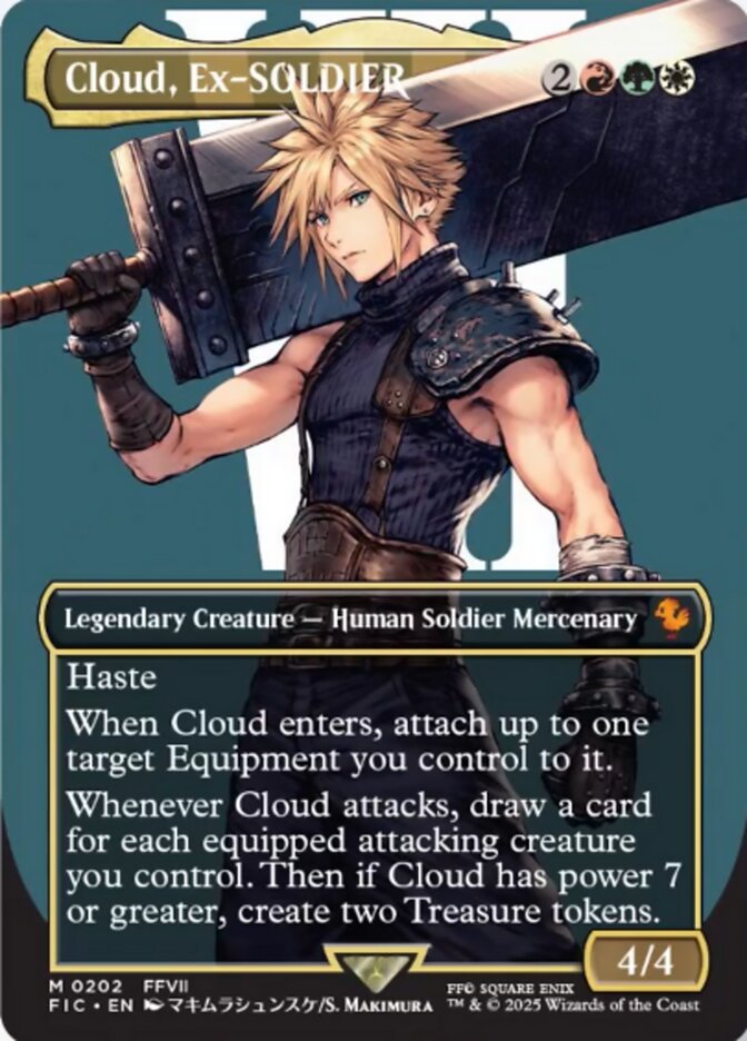 Cloud, Ex-SOLDIER - Borderless