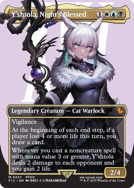 Y'shtola, Night's Blessed - Foil - Borderless
