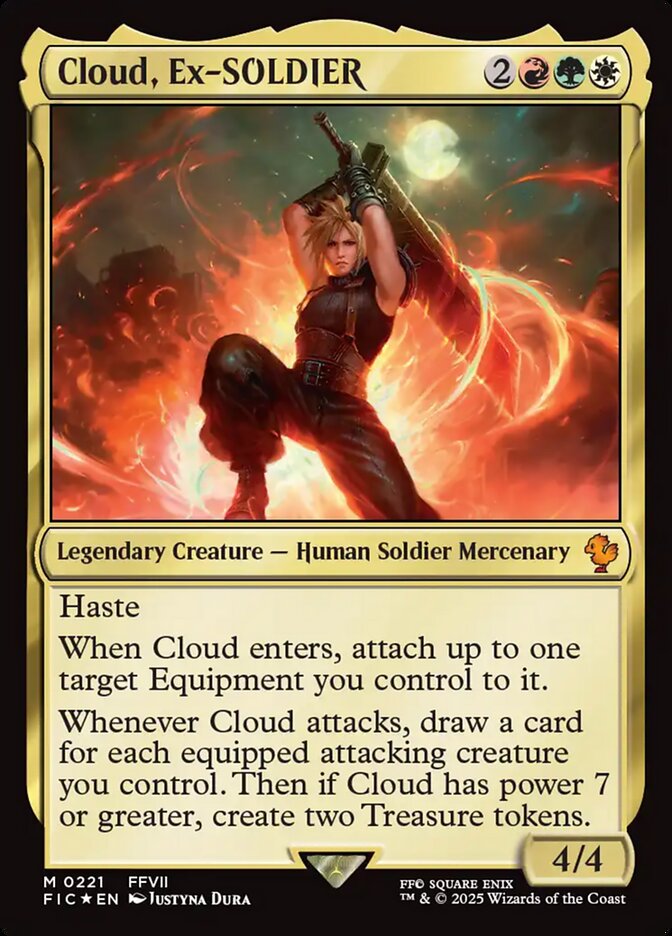 Cloud, Ex-SOLDIER - Surge Foil
