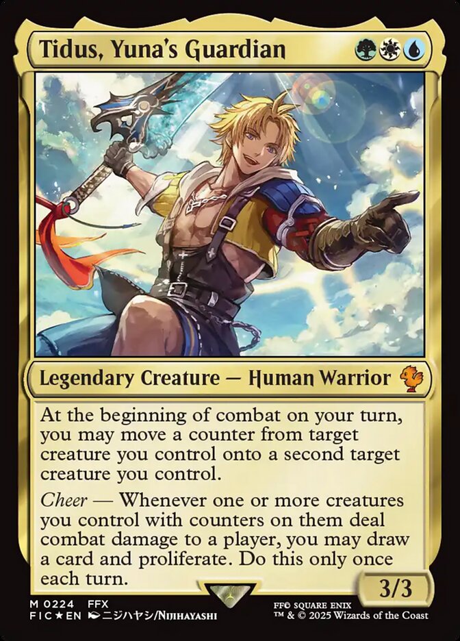 Tidus, Yunas Guardian - Surge Foil