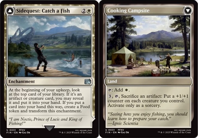 Sidequest: Catch a Fish // Cooking Campsite - Foil