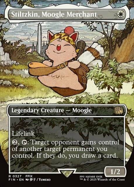 Stiltzkin, Moogle Merchant - Foil - Borderless