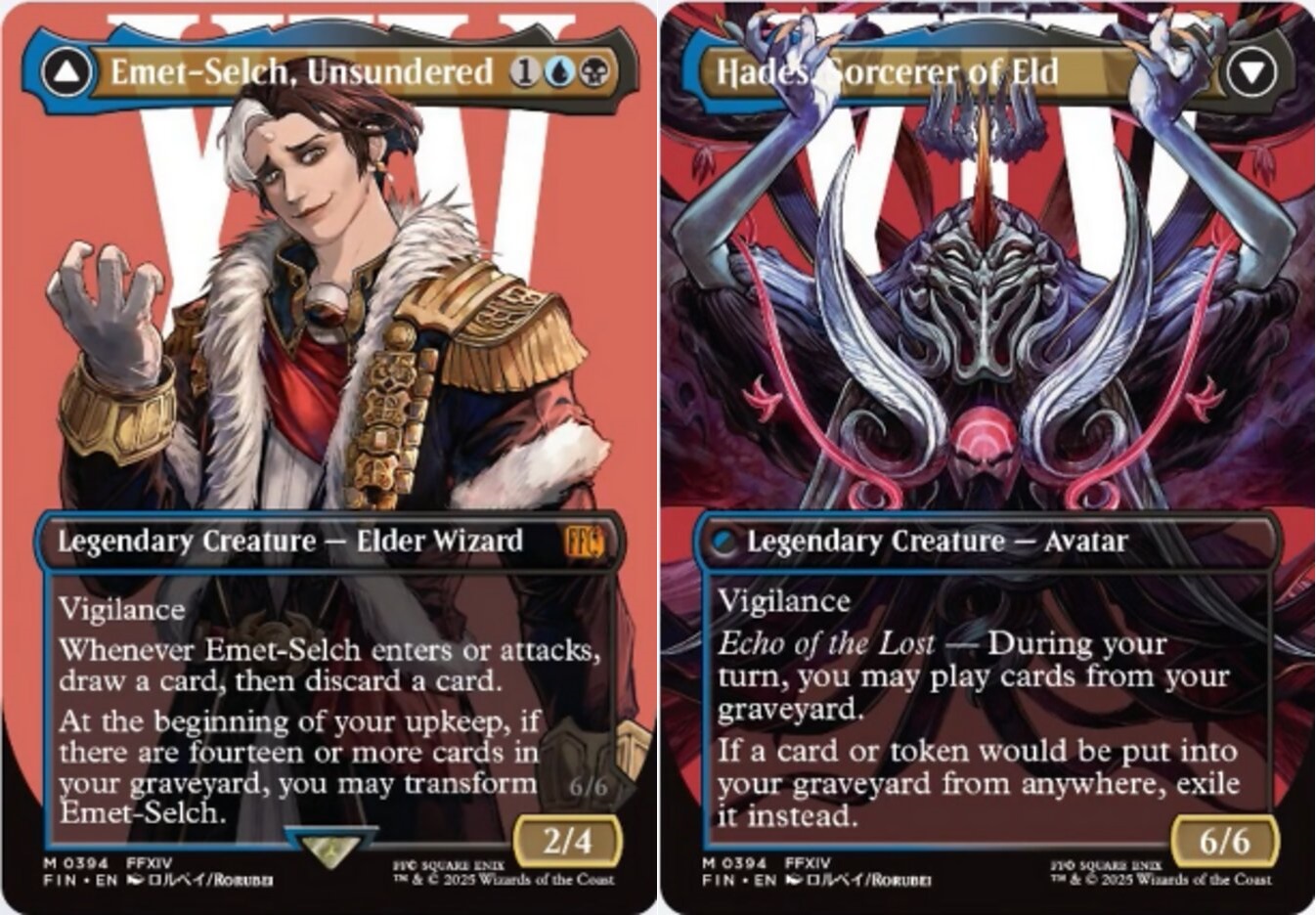 Emet-Selch, Unsundered // Hades, Sorcerer of Eld - Borderless