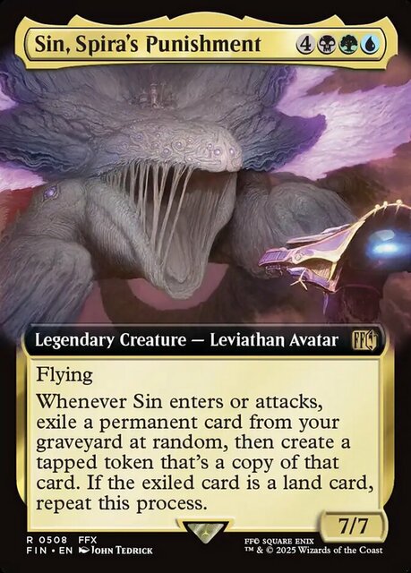 Sin, Spiras Punishment - Foil - Extended Art