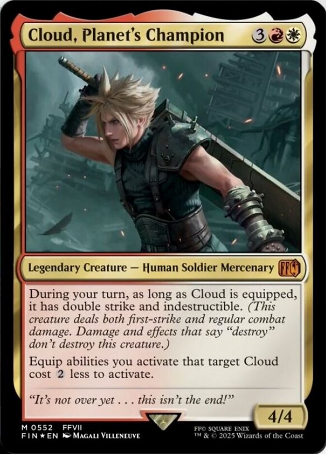 Cloud, Planets Champion - Foil