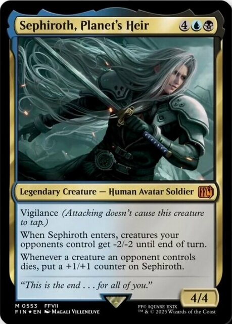 Sephiroth, Planets Heir - Foil