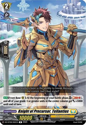 Knight of Precursor, Tellantius - DZ-BT06/062EN - R