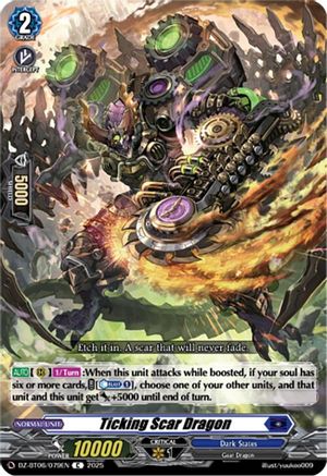 Ticking Scar Dragon - DZ-BT06/079EN - C