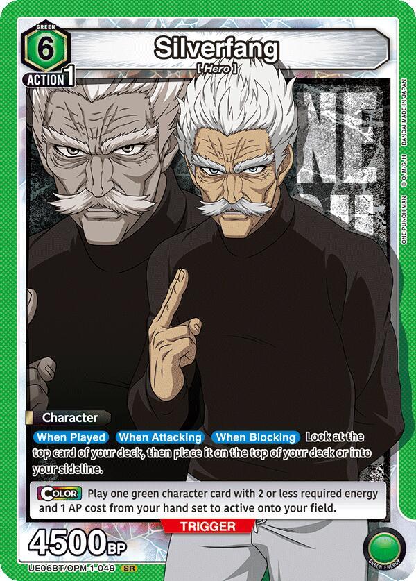 Silverfang (049) - UE06BT/OPM-1-049 - Super Rare - Foil