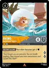 Rhino - Motivational Speaker - 1/204 - Rare