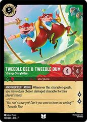 Tweedledee & Tweedledum - Strange Storytellers - 103/204 - Uncommon - Cold Foil