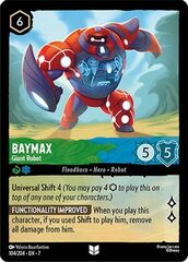 Baymax - Giant Robot - 104/204 - Uncommon - Cold Foil