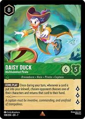 Daisy Duck - Multitalented Pirate - 108/204 - Rare