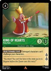 King of Hearts - Picky Ruler - 111/204 - Rare - Cold Foil