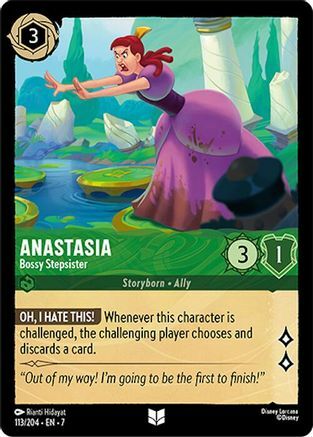 Anastasia - Bossy Stepsister - 113/204 - Uncommon