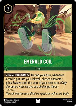 Emerald Coil - 120/204 - Uncommon