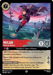 Mulan - Imperial General - 141/204 - Super Rare