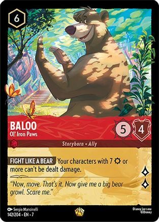 Baloo - Ol' Iron Paws - 142/204 - Legendary